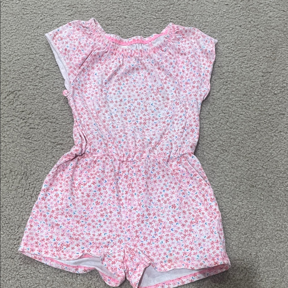 Baby gap Floral Pink Kids Romper size 4T
